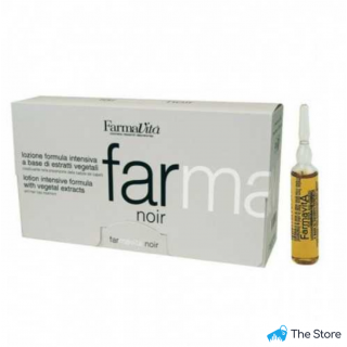 Farmavita Noir Lozione 12 Fiale x 8 ml Trattamento Preventivo Anti Caduta